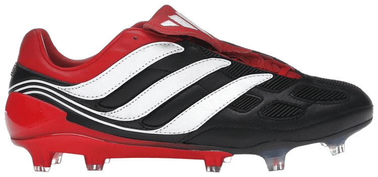 adidas Predator Precision FG Black White Collegiate Red