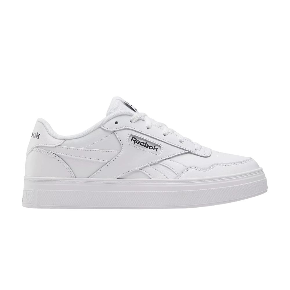 Reebok Wmns Court Advance Bold 'White/White/Core Black' | Women's Size 7.5 - 100033985