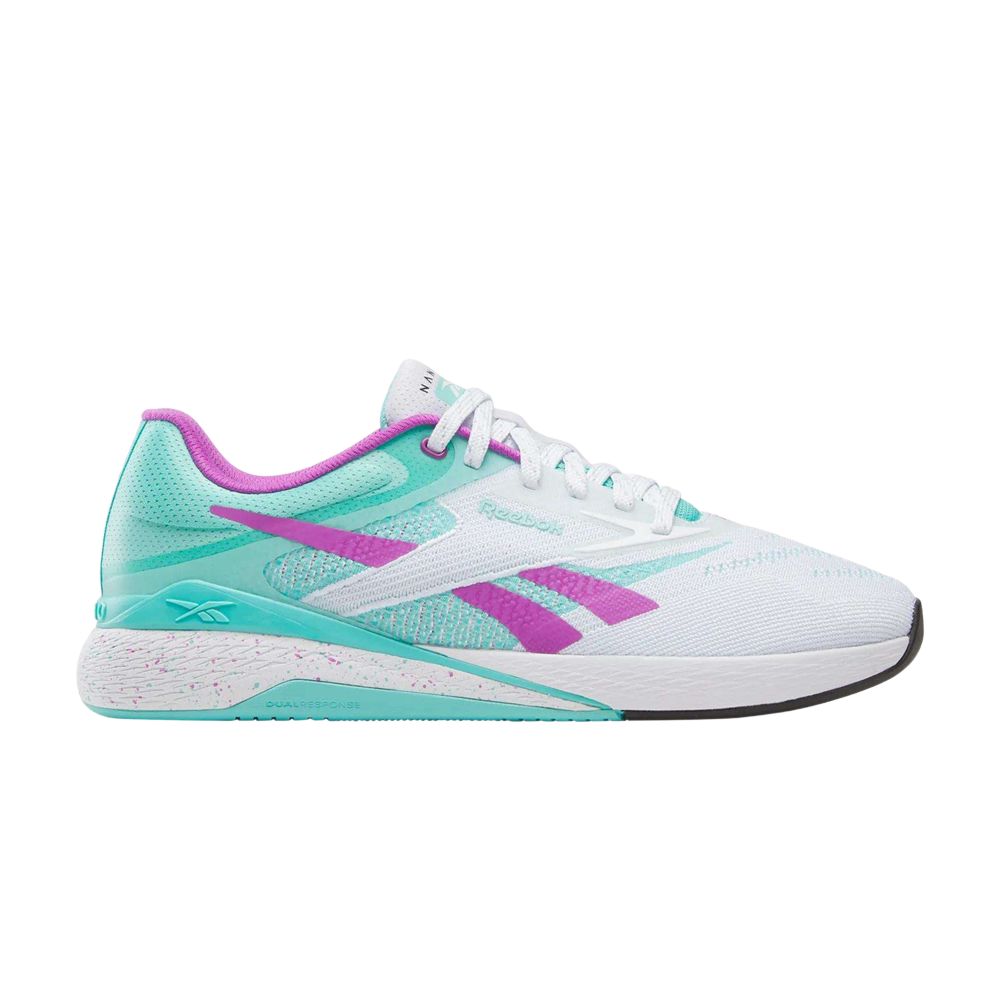 Reebok Nano X5 'White/Ai Aqua/Purple Rave' | Men's Size 14 - 100209360