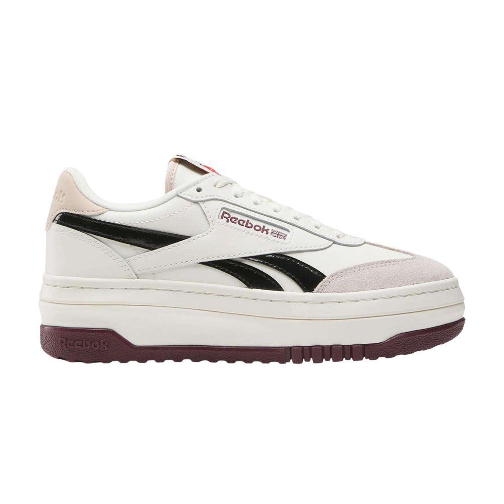 Reebok Wmns Campio Extra 'Chalk/Luxe Grey/Black Cherry' | White | Women's Size 6 - 100234675