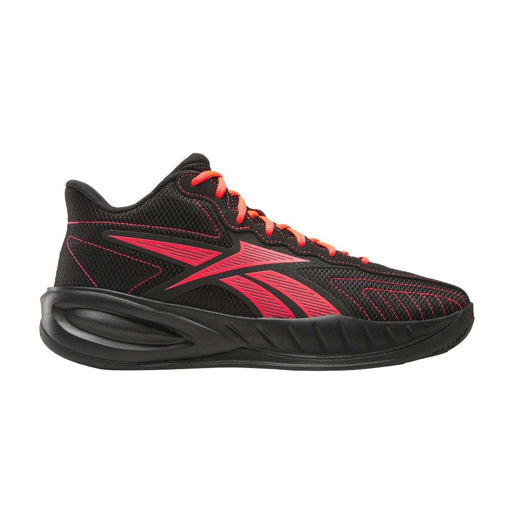 Reebok Press Retro 'Core Black/Neon Cherry/Core Black' | Men's Size 6 - 100246835