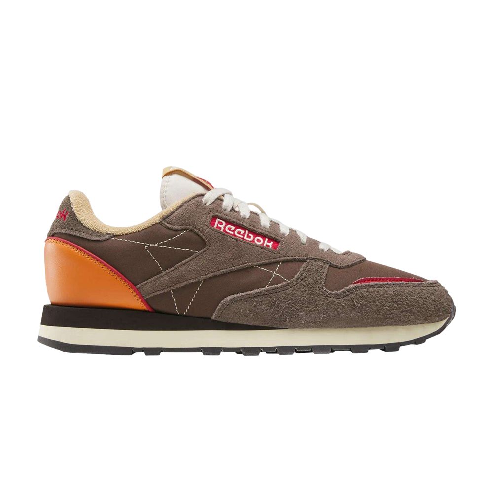 Reebok Classic Leather Premium LTD 'Dark Chocolate' | Orange | Men's Size 9 - 100260251
