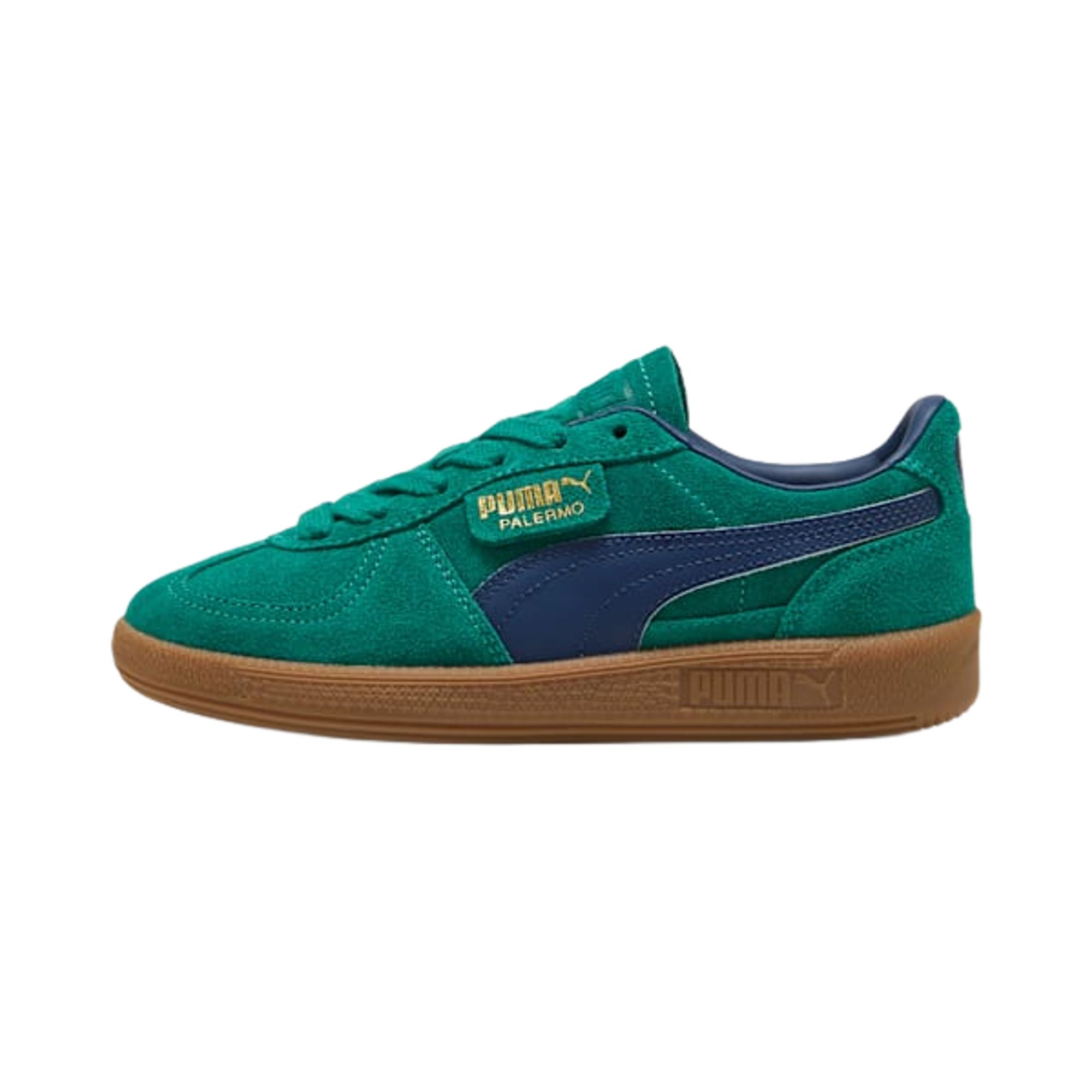 Puma Palermo Big Kid 'Wild Green/Persian Blue' | Kid's Size 5 - 397271-35