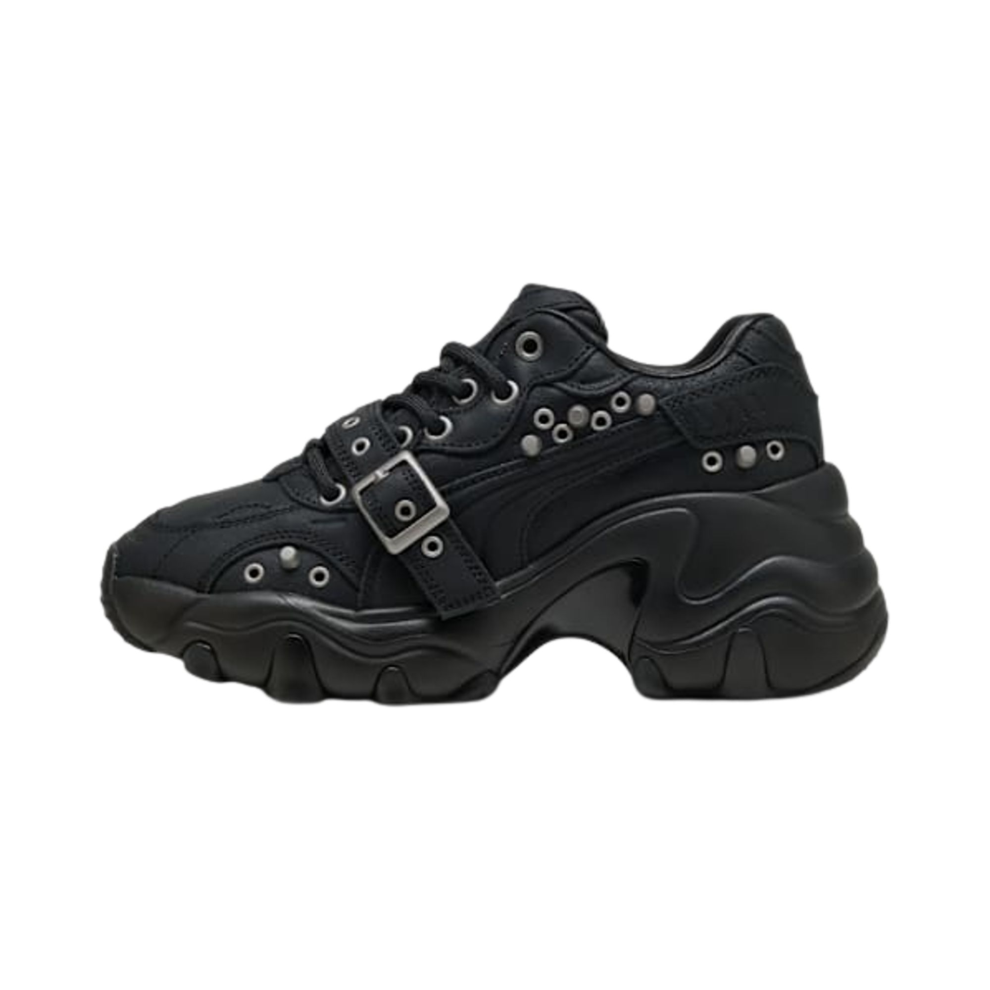 Puma Wmns Pulsar Wedge Black Claw  'Black/Grey Echo/Puma Wmns Aged Silver' | Women's Size 7 - 405725-01