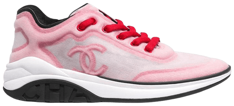 Wmns Chanel Sneaker White Pink