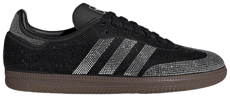 adidas Wmns Samba OG Black Silver Rhinestones