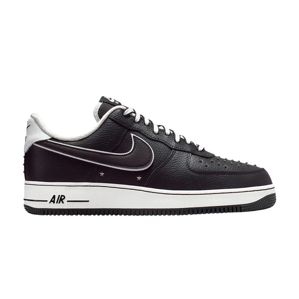 Nike Air Force 1 '07 Premium 'Black White Metallic Dark Grey' | Men's Size 14 - IM6643-010