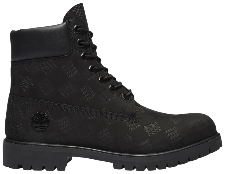 Timberland 6 Inch Premium Waterproof Boot Debossed Black