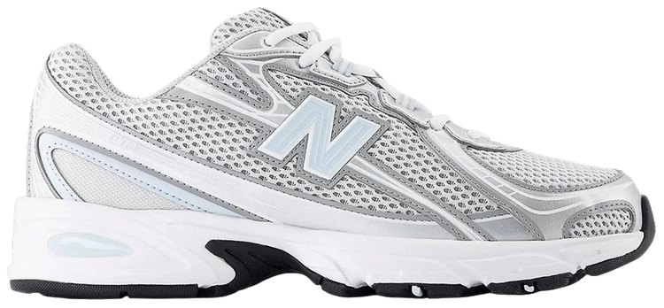 New Balance 740 Gray Matter Frosted Glass Silver Metallic