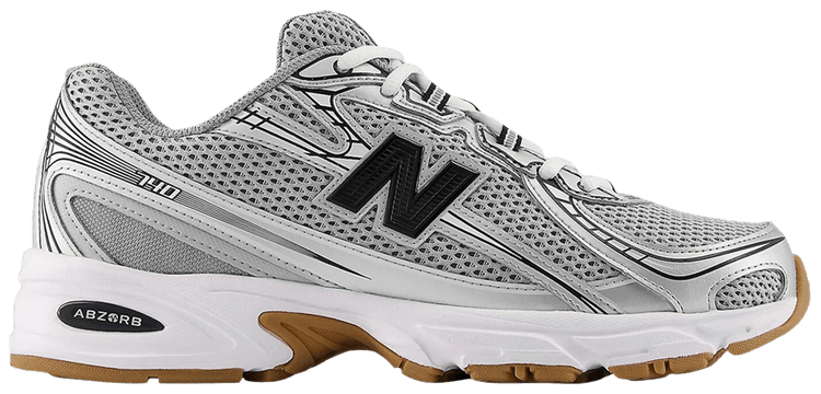 New Balance 740 Slate Grey Frosted Glass White Gum