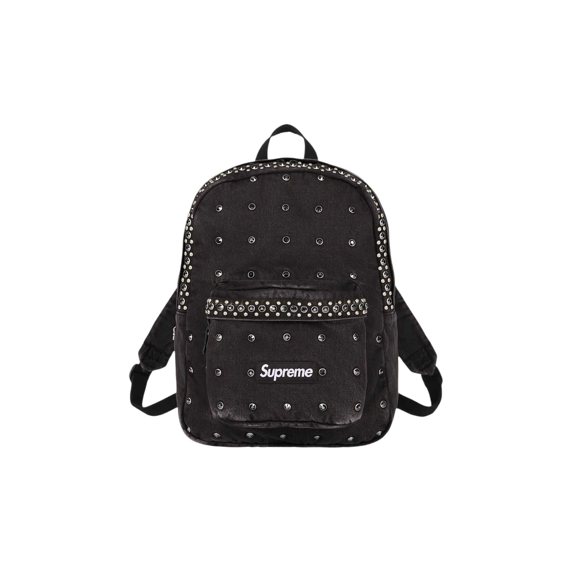 Pre-owned Supreme X B.b. Simon Denim Backpack 'black' | Men's Size Onesize