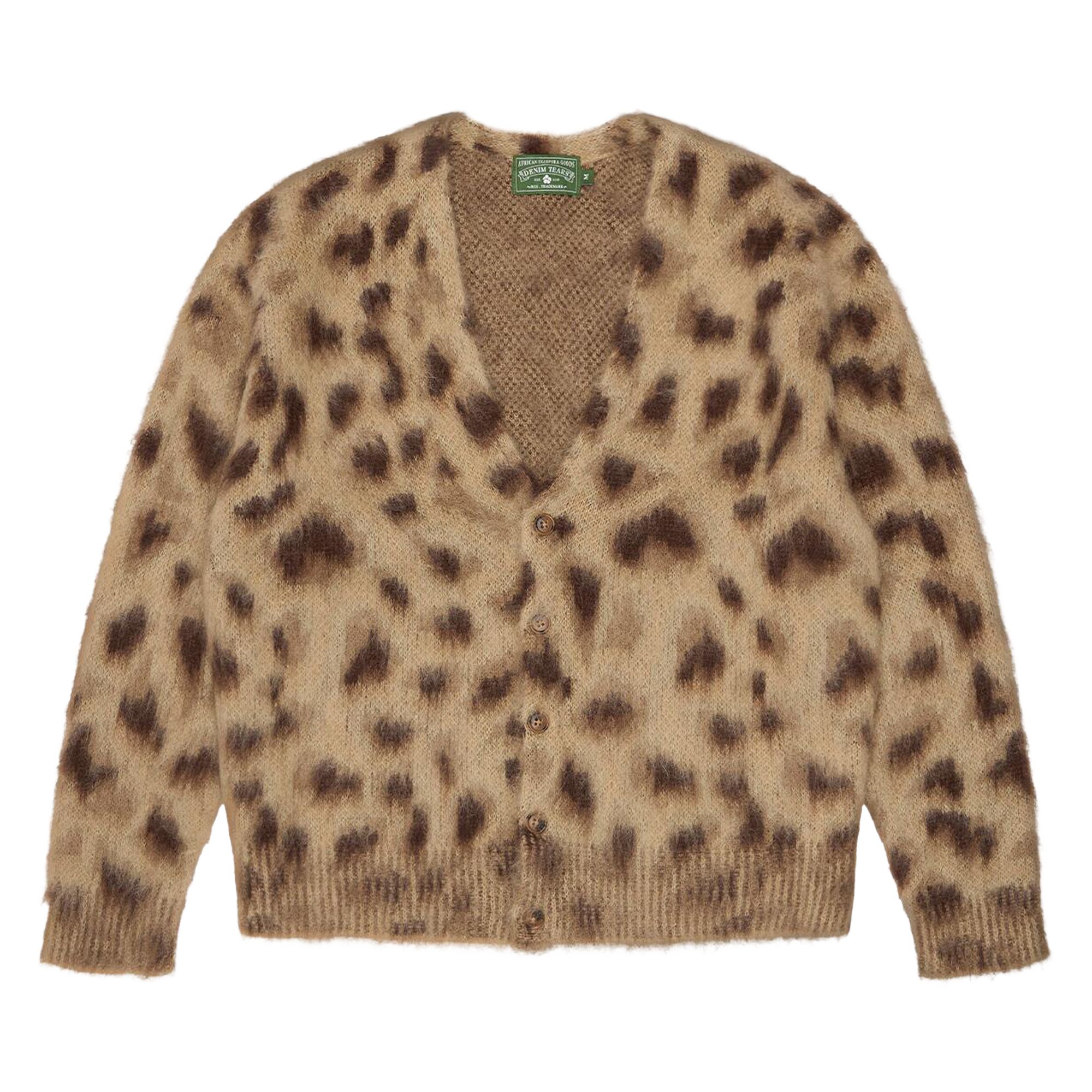 Pre-owned Denim Tears Giraffe Cardigan 'multicolor' | Multi-color | Men's Size Xxl