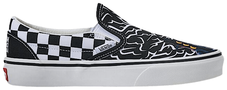 K Pop Demon Hunters x Vans Slip on Big Kid Black