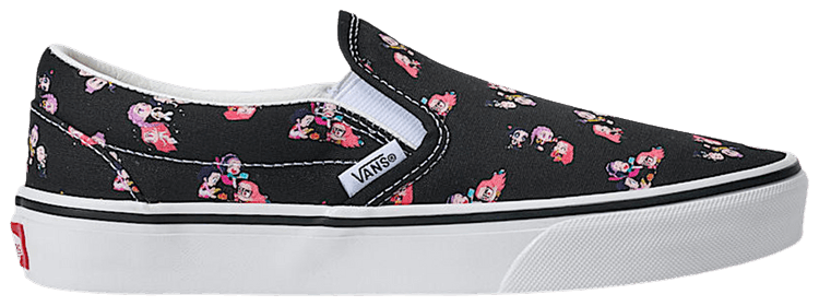 K Pop Demon Hunters x Vans Slip on Black