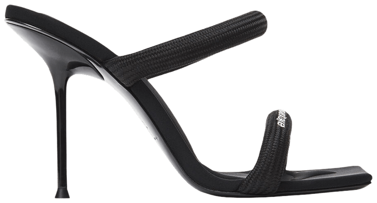 Alexander Wang Wmns Julie Tubular Webbing Sandal Black