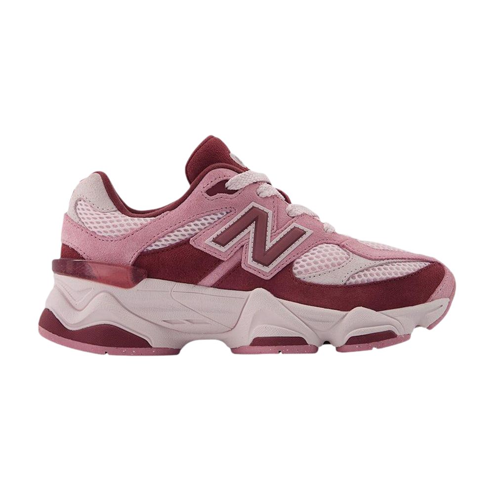 New Balance 9060 Little Kid 'Pink Granite Washed Burgundy' | Kid's Size 12.5 - PC9060EP