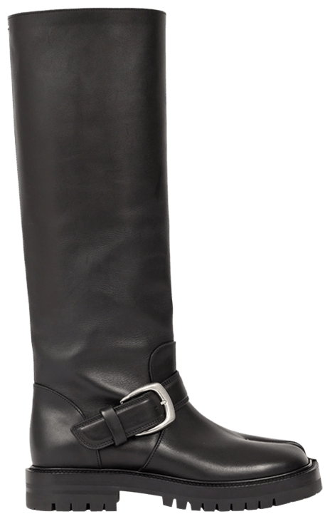 Maison Margiela Wmns Tabi County Knee Boot Black