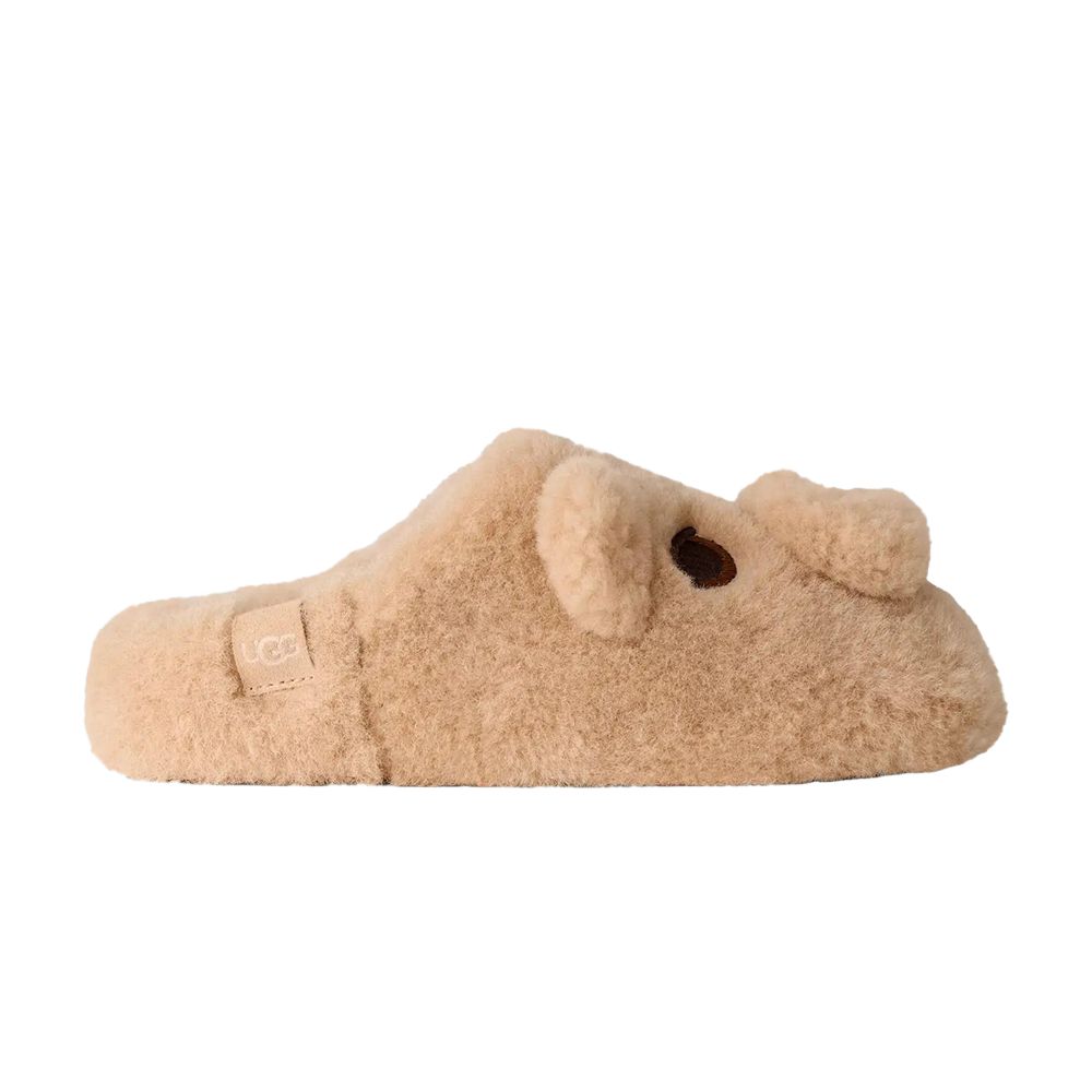 UGG Wmns Elea Pooch Slip-on Slipper 'Sand Castle' | Tan | Women's Size 8 - 1183390-SNDC