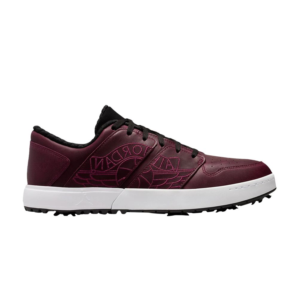 Air Jordan Nu Retro 1 Low Golf 'Bordeaux' | Red | Men's Size 13 - IB1809-100