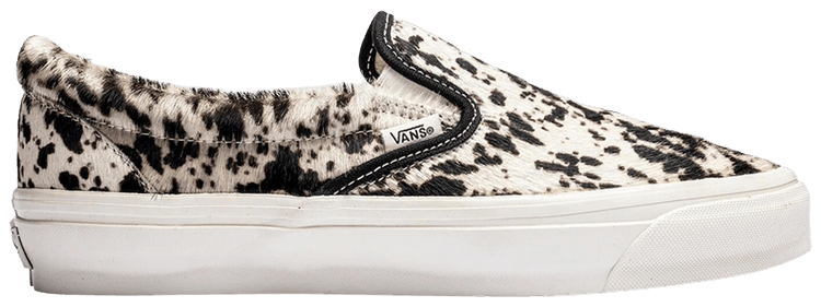 Vans Classic Slip On 98 LX Pony Hair Black White