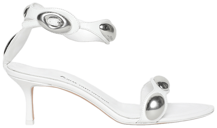 Alexander Wang Wmns Dome Sandal Optic White