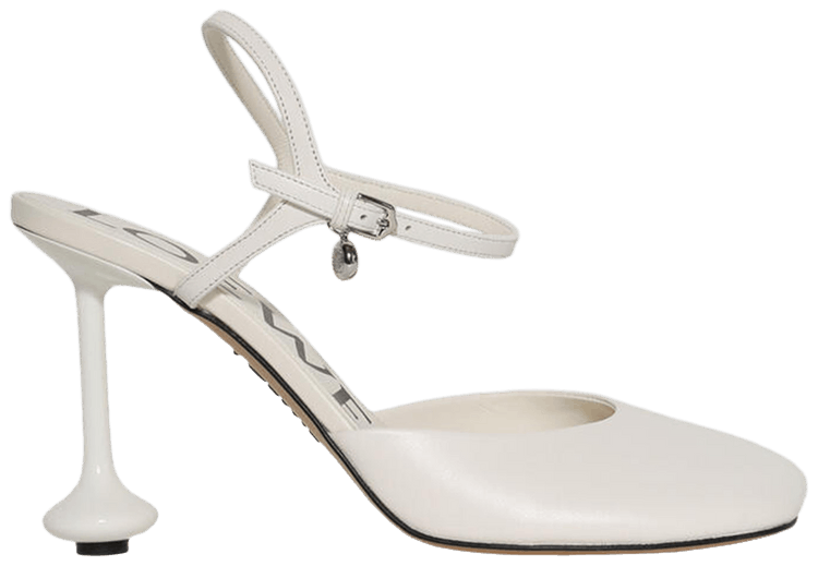 Loewe Wmns Toy Ankle Strap Pump White