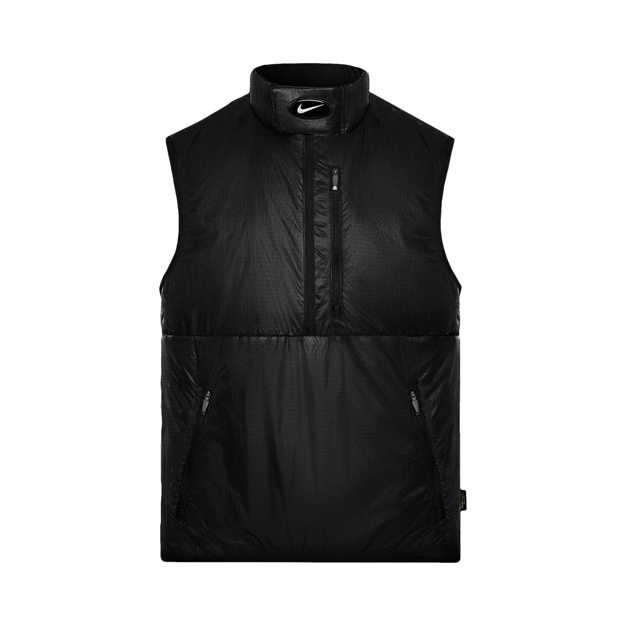 Pre-owned Nike X Nocta Primo-loft Half Zip Vest 'black' | Men's Size L