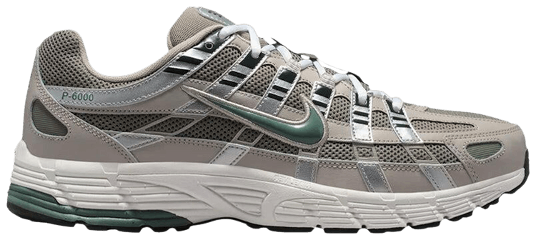 Nike P 6000 Cream Silver Clay Green