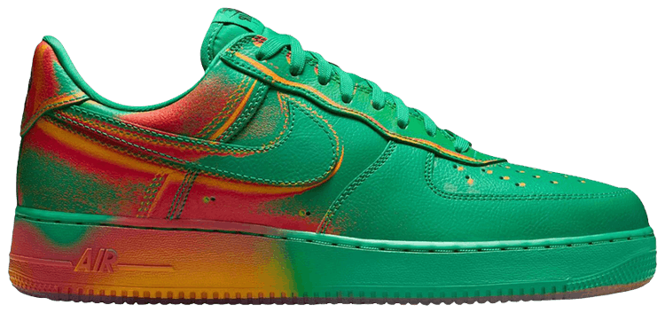 Nike Air Force 1 Low 07 Stadium Green Crimson