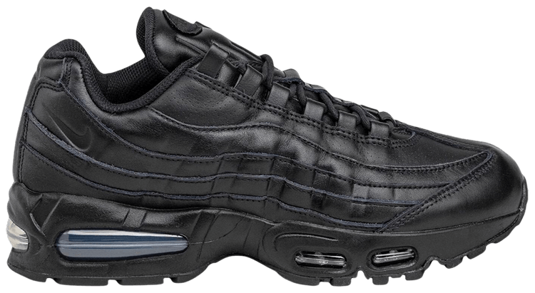 Nike Air Max 95 Big Bubble   Black Leather