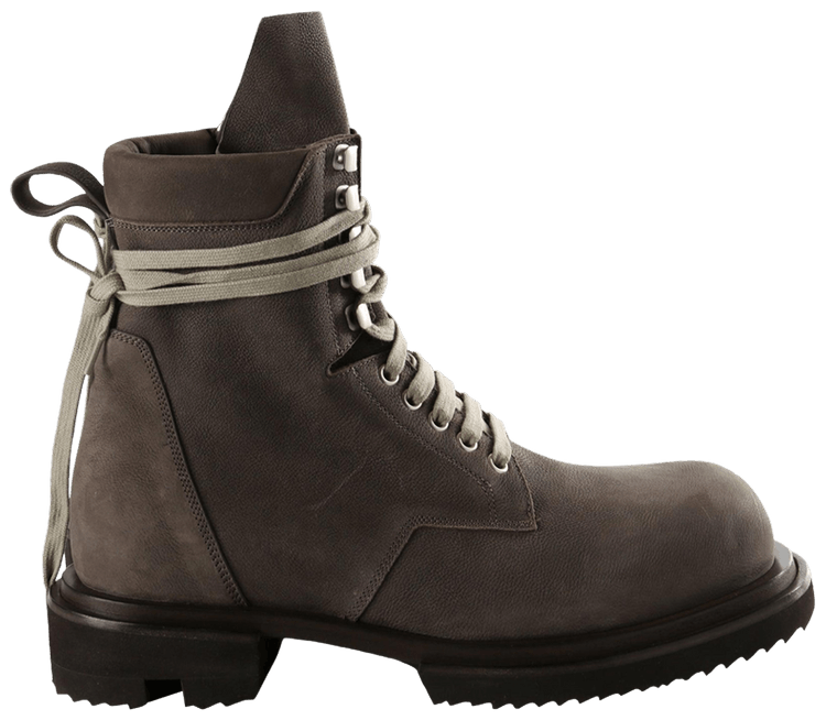 Rick Owens Low Army Gabe Boot Dark Dust