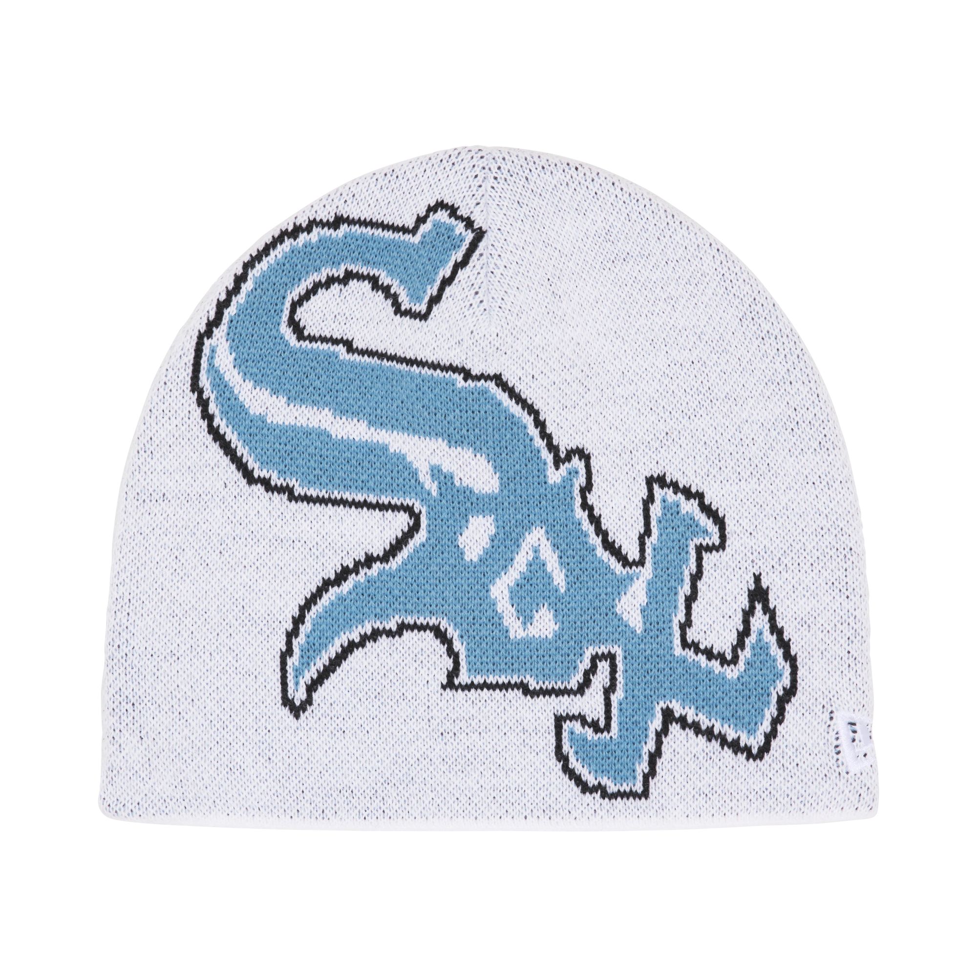 Pre-owned Supreme X Chicago White Sox New Era Beanie 'white' | Men's Size Onesize