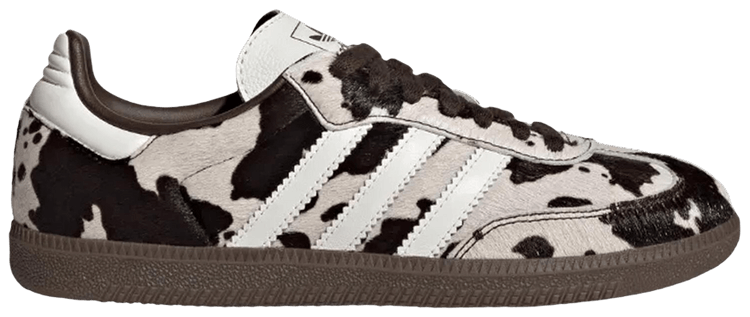 adidas Wmns Samba OG Cow Print White Black