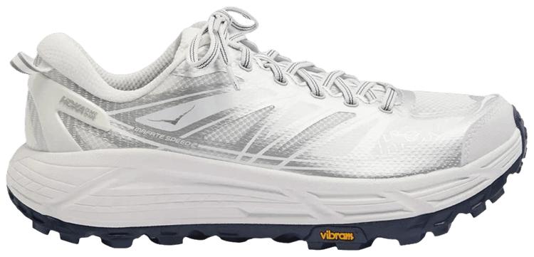 HOKA Mafate Speed 2 White Silver