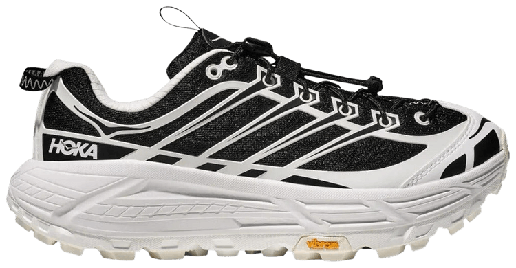 HOKA Mafate Three2 Frost Black