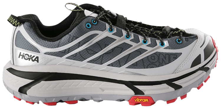 HOKA Mafate Three2 Wordmark Ash Grey Outer Orbit