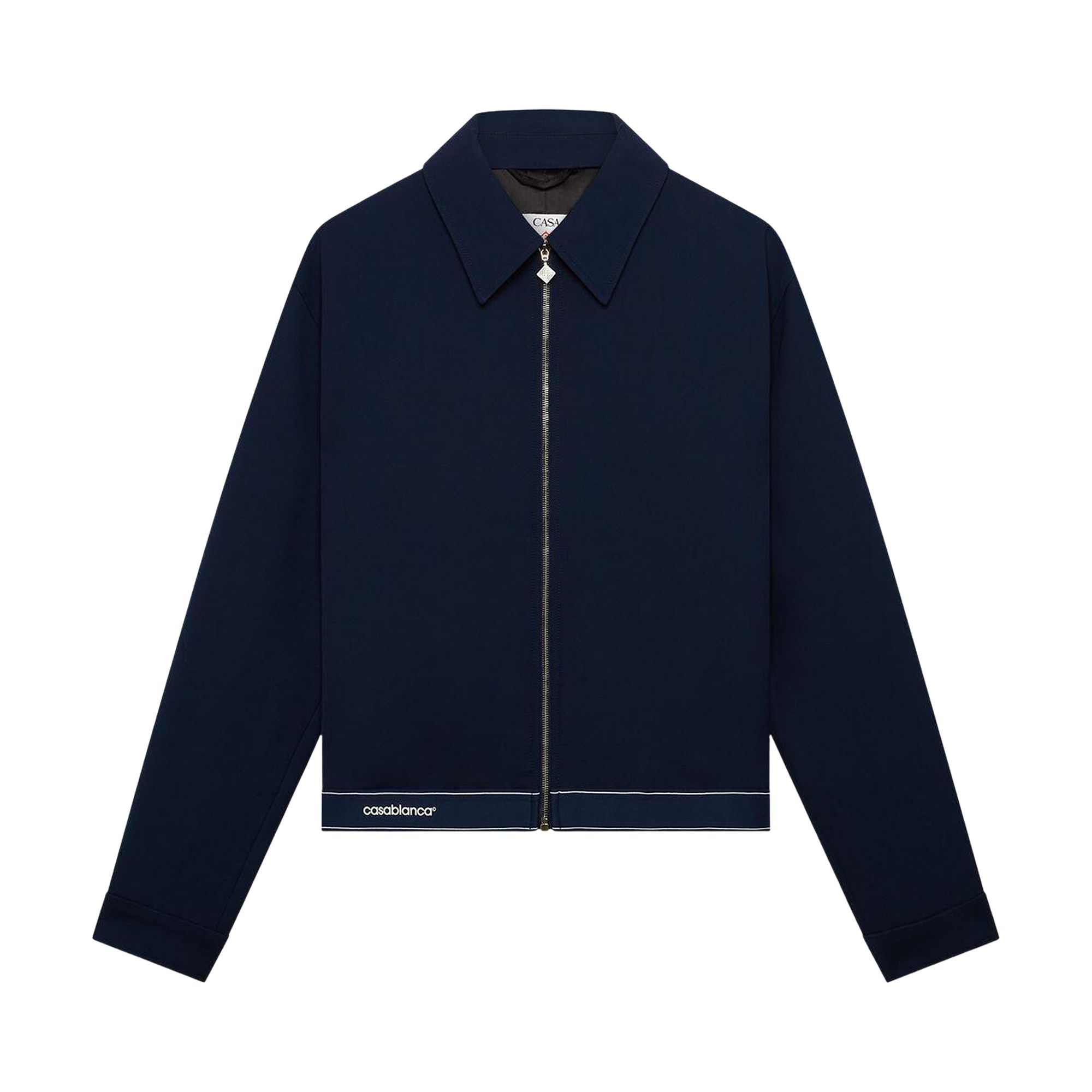 Pre-owned Casablanca Wool Sports Jacket 'blue' | Men's Size L