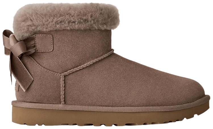 UGG Wmns Mini Bailey Mixed Bow Caribou