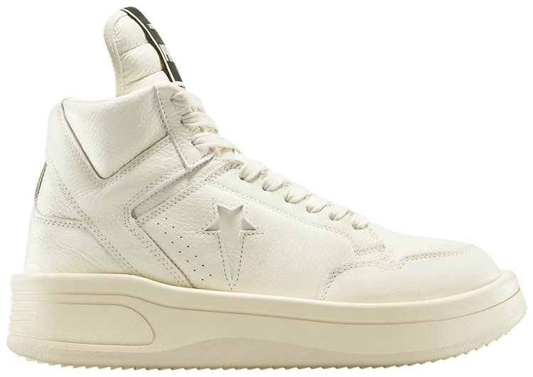 Converse Rick Owens x DRKSHDW TURBOWPN Mid Egret