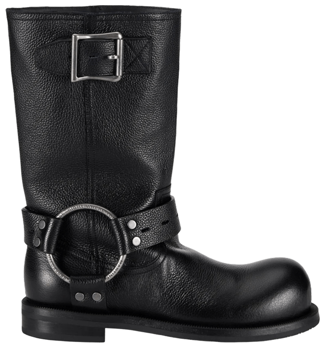 Martine Rose O Ring Moto Boot Black
