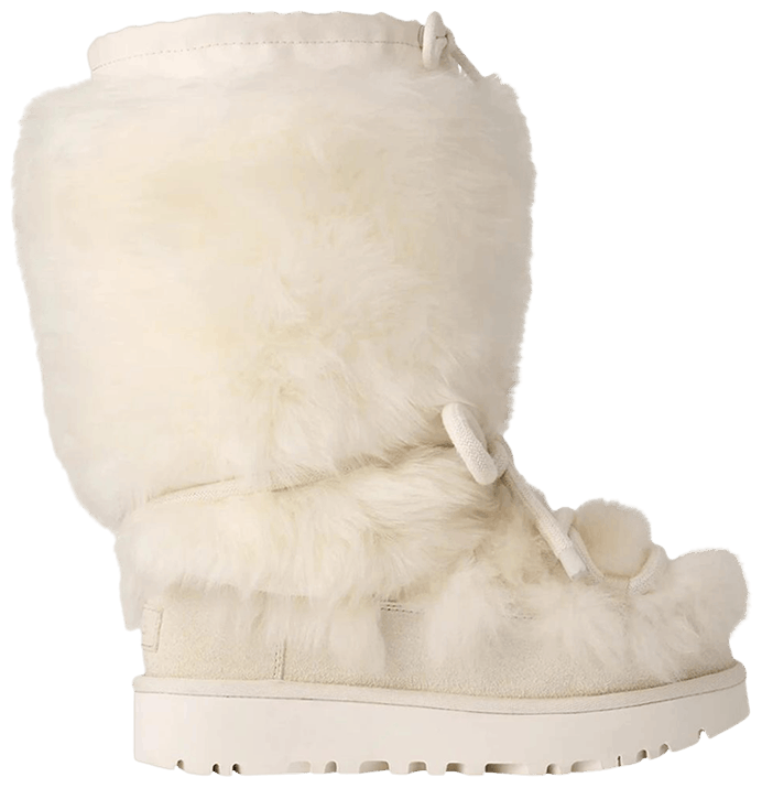 UGG Wmns Classic Tall Chalet Boot White
