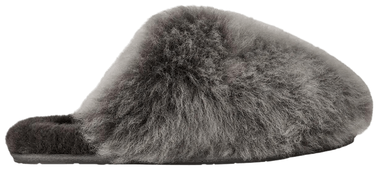 UGG Wmns Scuffette Chalet Slipper Charcoal