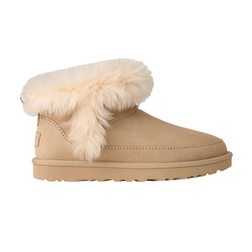 UGG Wmns Classic Ultra Mini Chalet Boot 'Sandcastle' | Tan | Women's Size 5 - 1173832-SNDCS