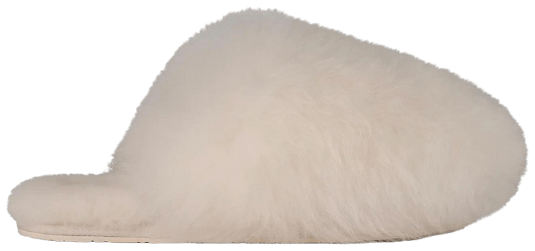 UGG Wmns Scuffette Chalet Slipper White