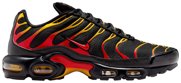 Nike Air Max Plus Black University Gold Red