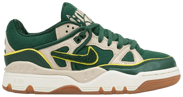 Nigo x Nike Air Force 3 SP College Pack   Forest Green