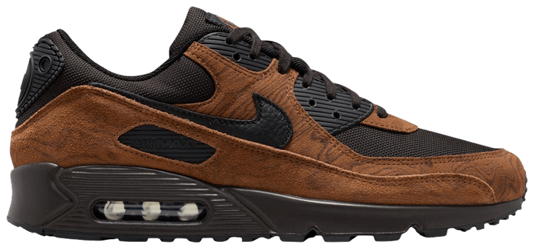 Nike Air Max 90 Premium Light Brtitish Tan Velvet Brown