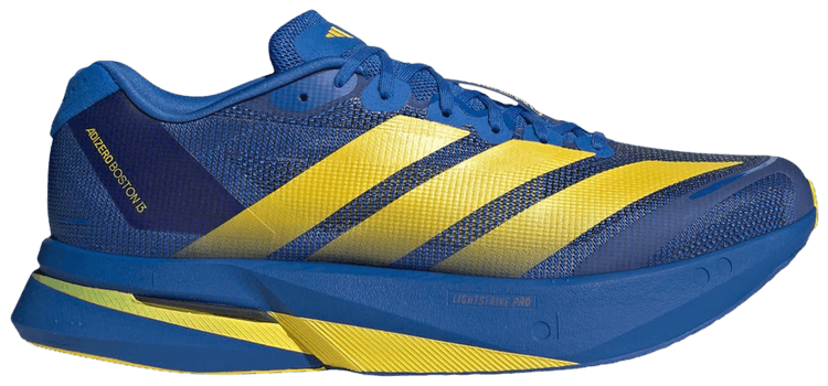 adidas Adizero Boston 13 Blue Yellow Core Black