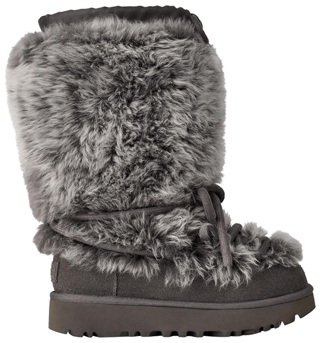 UGG Wmns Classic Tall Chalet Boot Charcoal