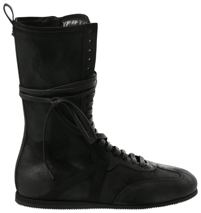 Ann Demeulemeester Wmns Fides Soft High Top Boxing Sneaker Black